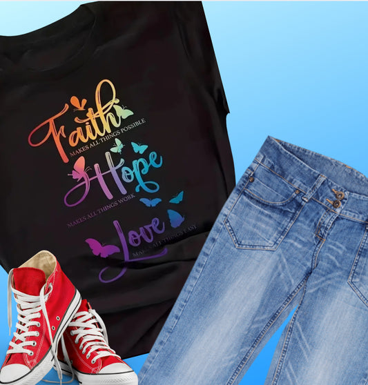 Faith, Hope, Love Tee